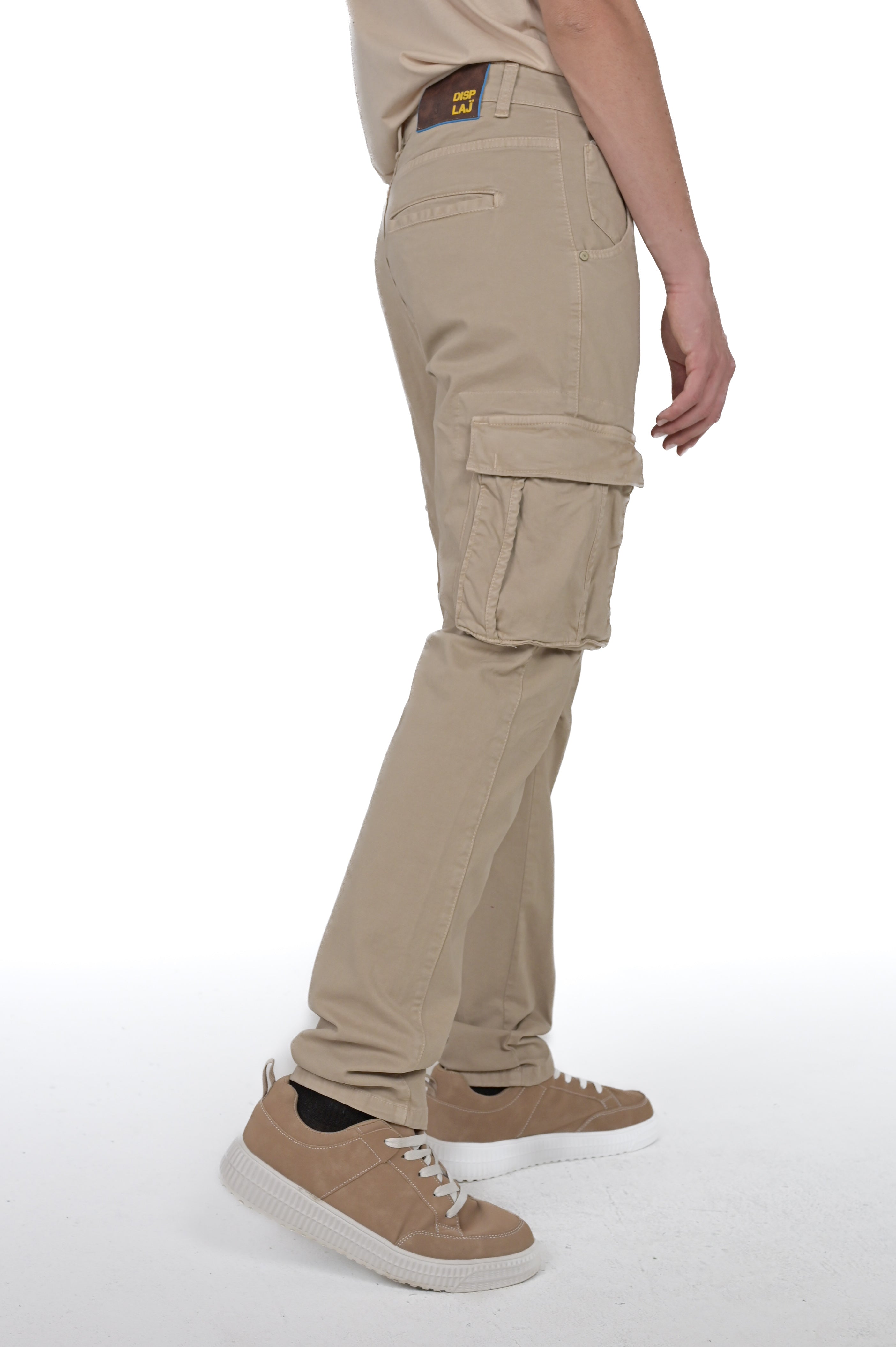 Pantaloni in cotone regular Marktas beige FW24/25