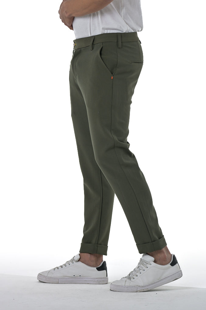 Pantaloni classici slim Racket Wool FW24/25