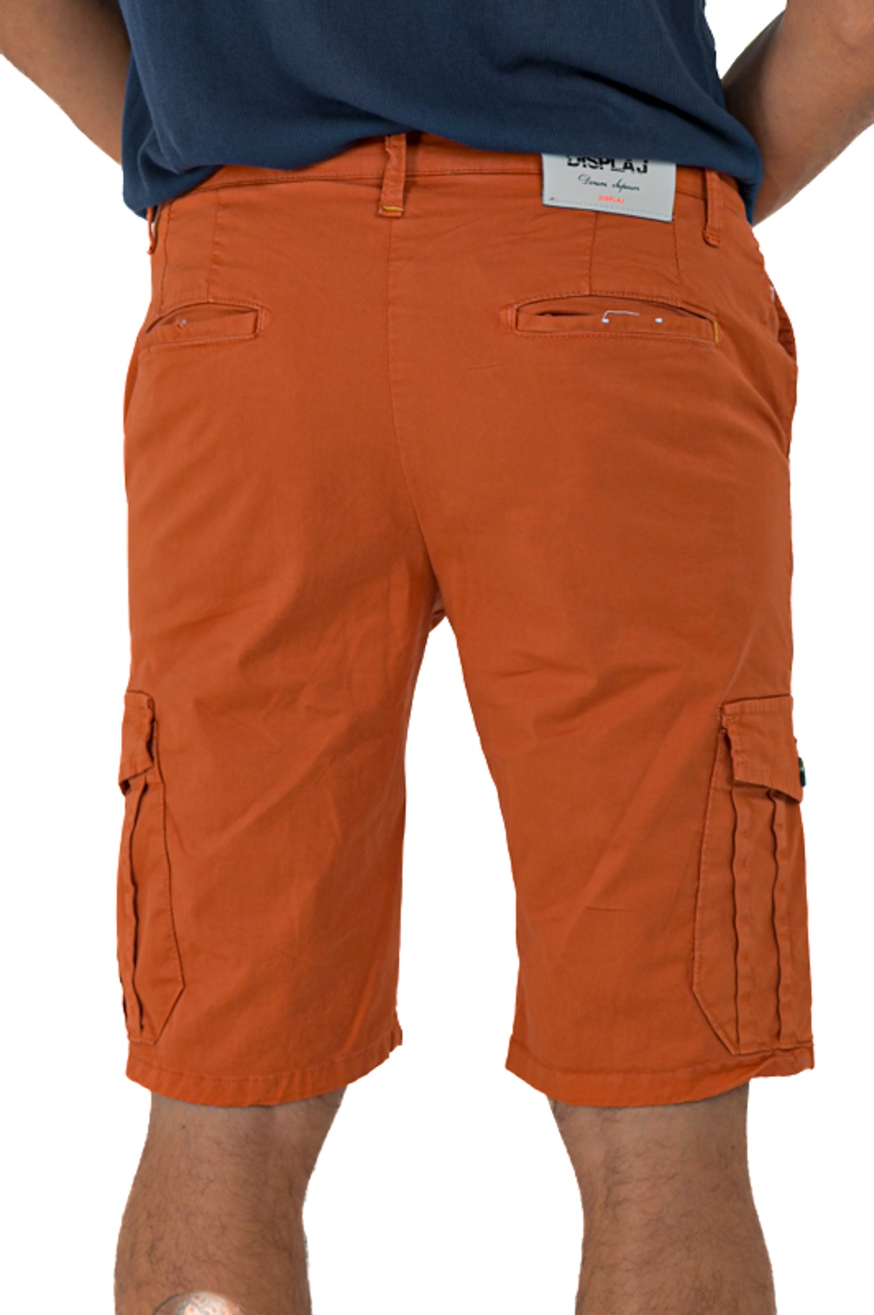 Bermuda in cotone slim Sonic Tascone Arancio