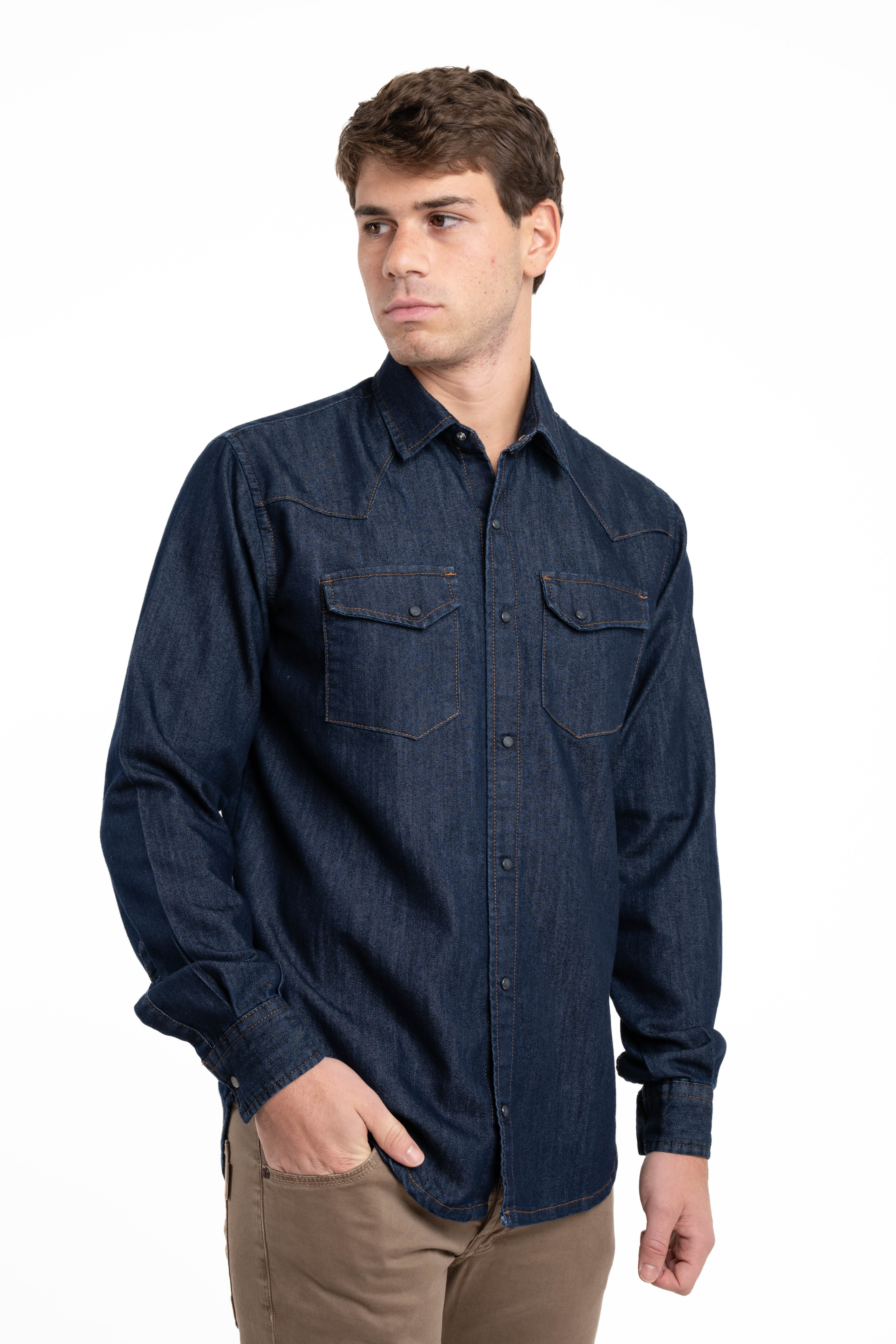 Camicia Denim regular Spy BC