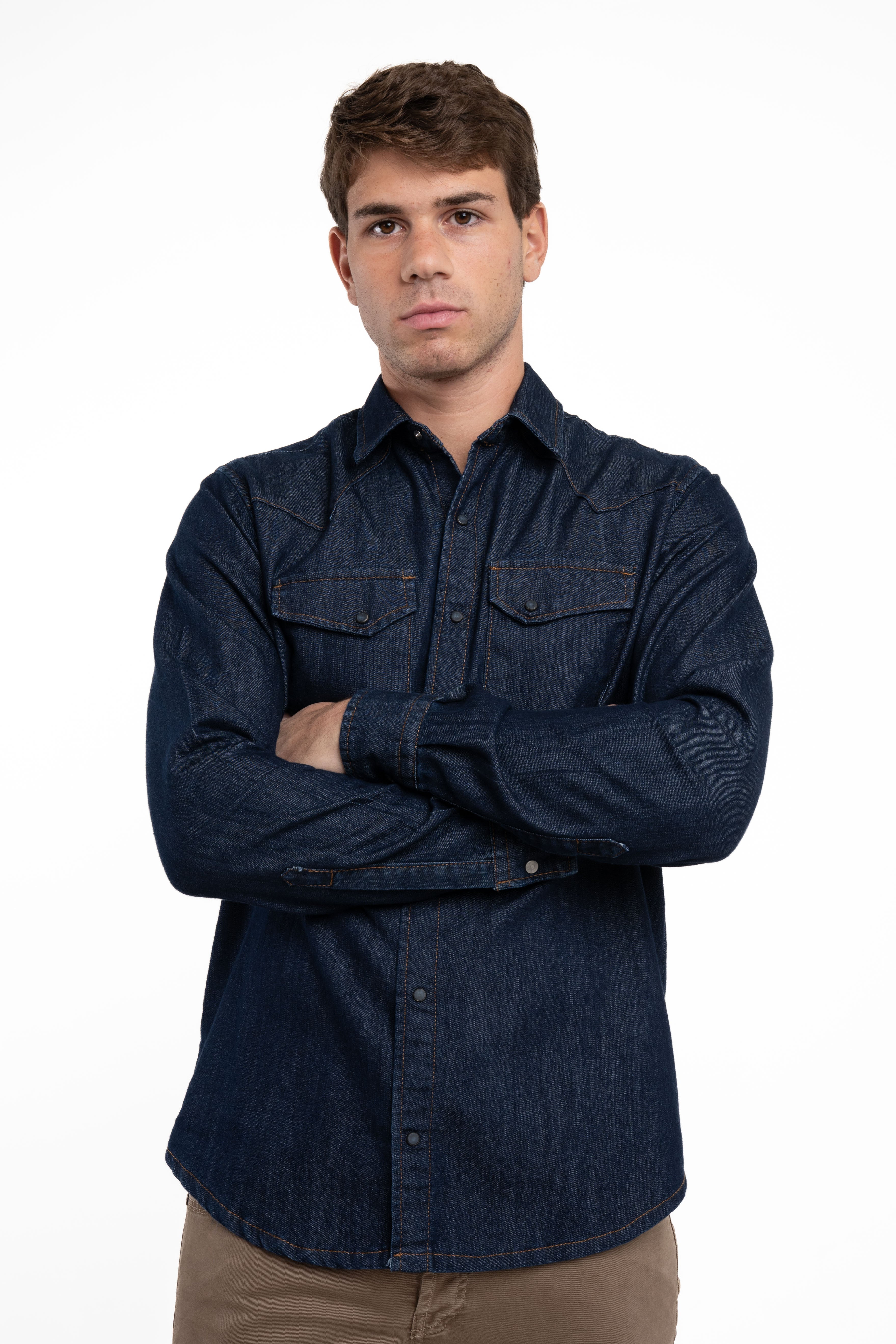 Camicia Denim regular Spy BC