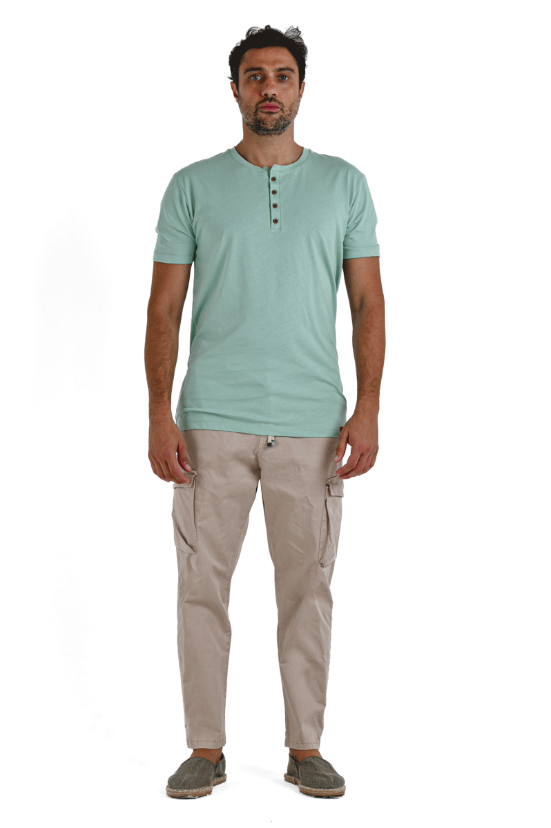 T-Shirt regular DPE 2408 Menta SS24