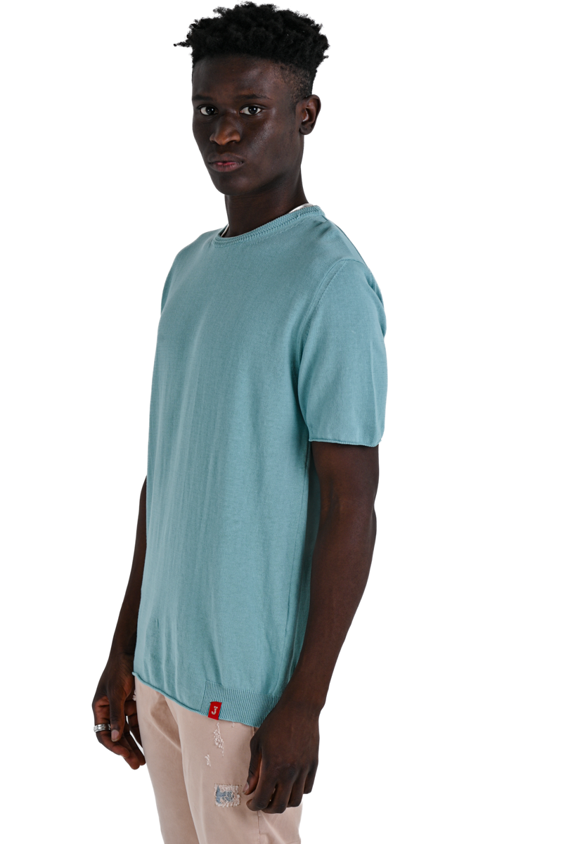 T-Shirt regular DS 2473 Acqua Marina SS24