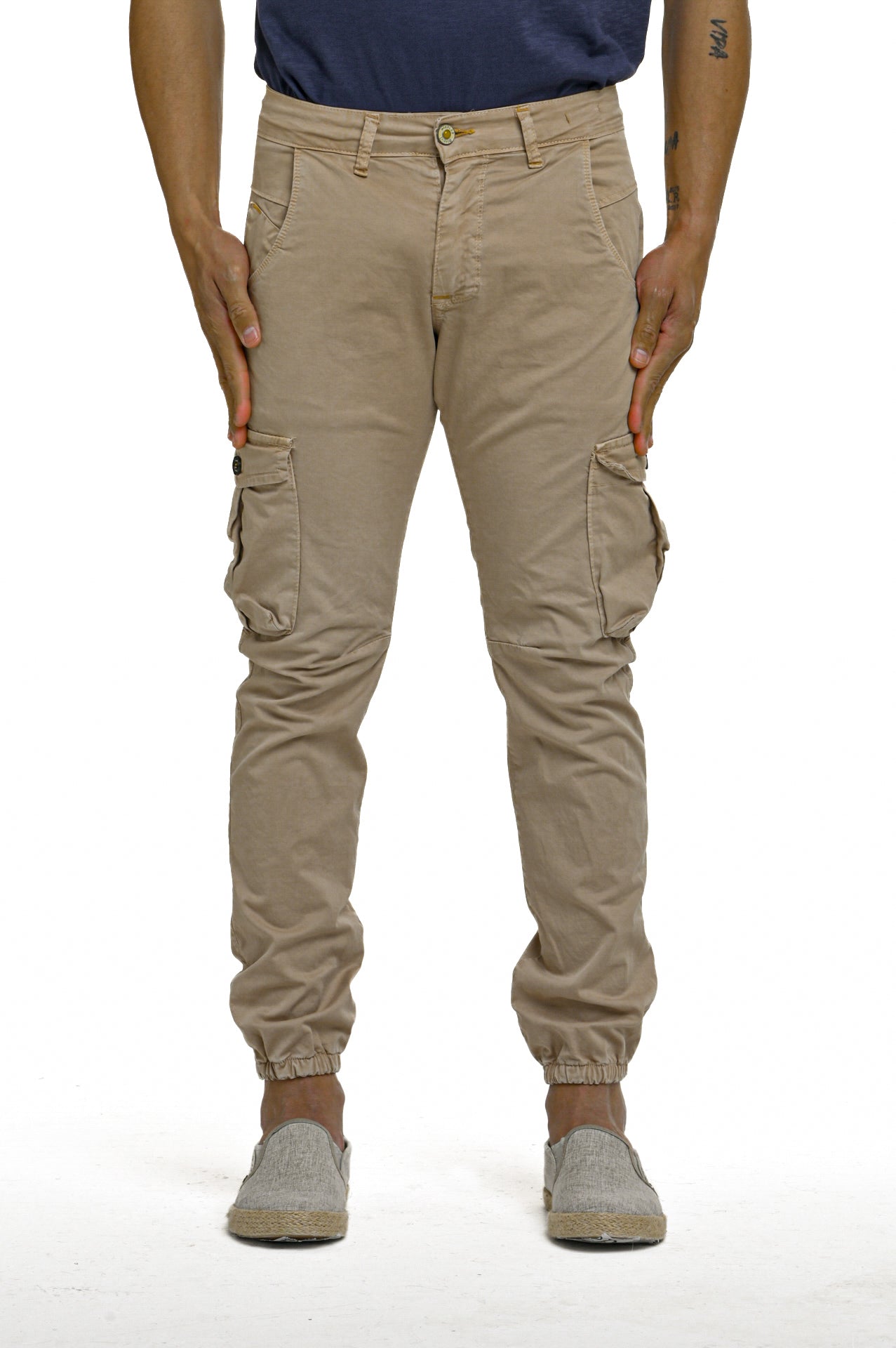 Cezanne Spring Slim Cotton Trousers SS23