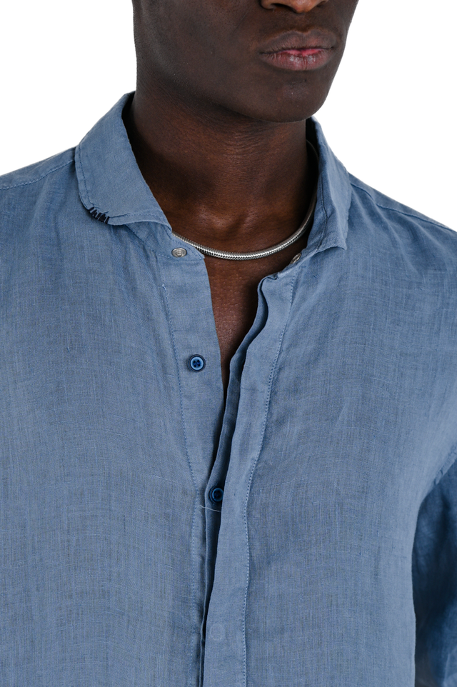 Camicia uomo in lino ALEX in vari colori - Displaj