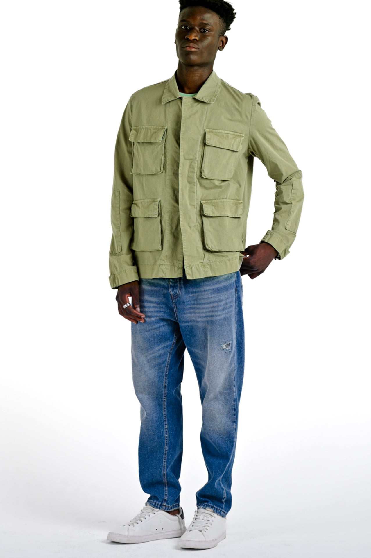 Regular War Green Jacket SS24