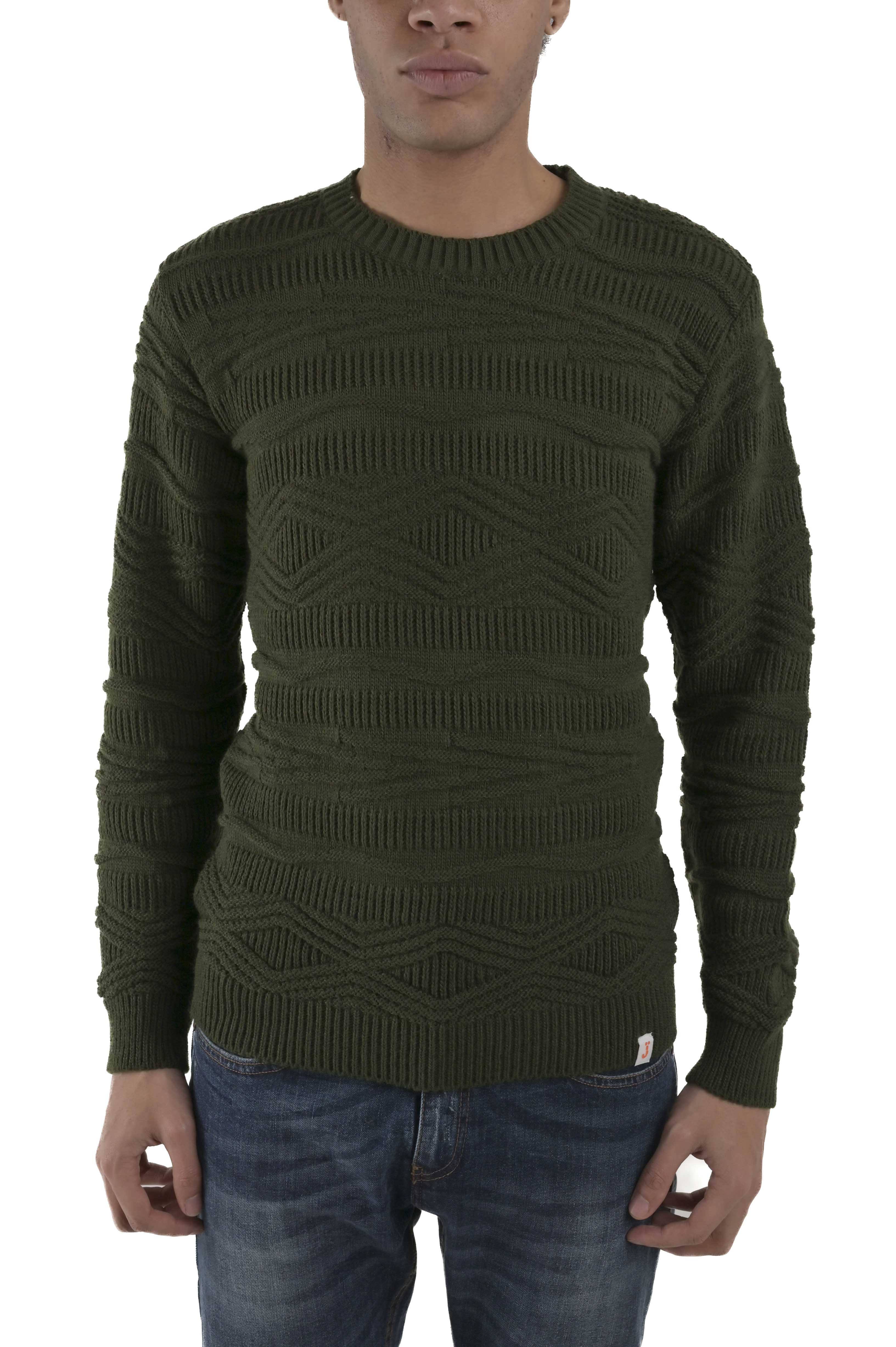 Maglione regular DM 24217 militare FW24/25