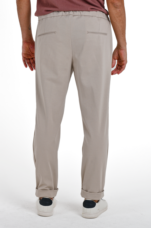 Pantaloni classici tapered Net Ferrari Beige SS24