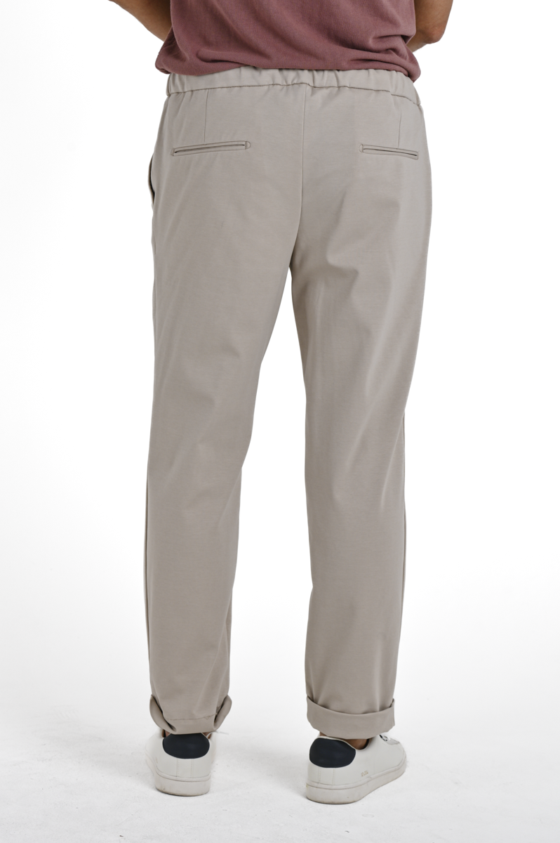 Classic Tapered Pants Net Ferrari Beige SS24