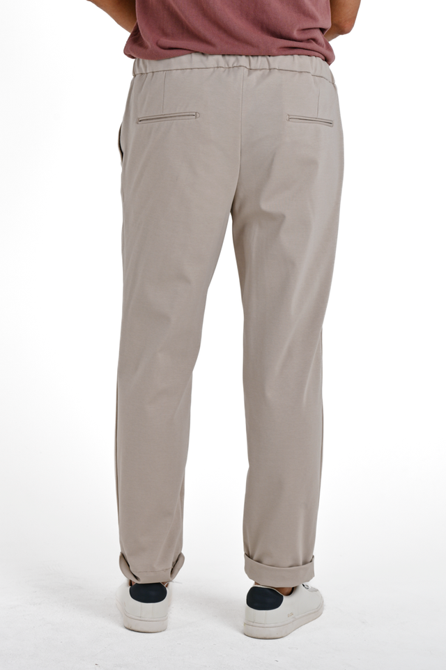 Pantaloni classici tapered Net Ferrari Beige SS24