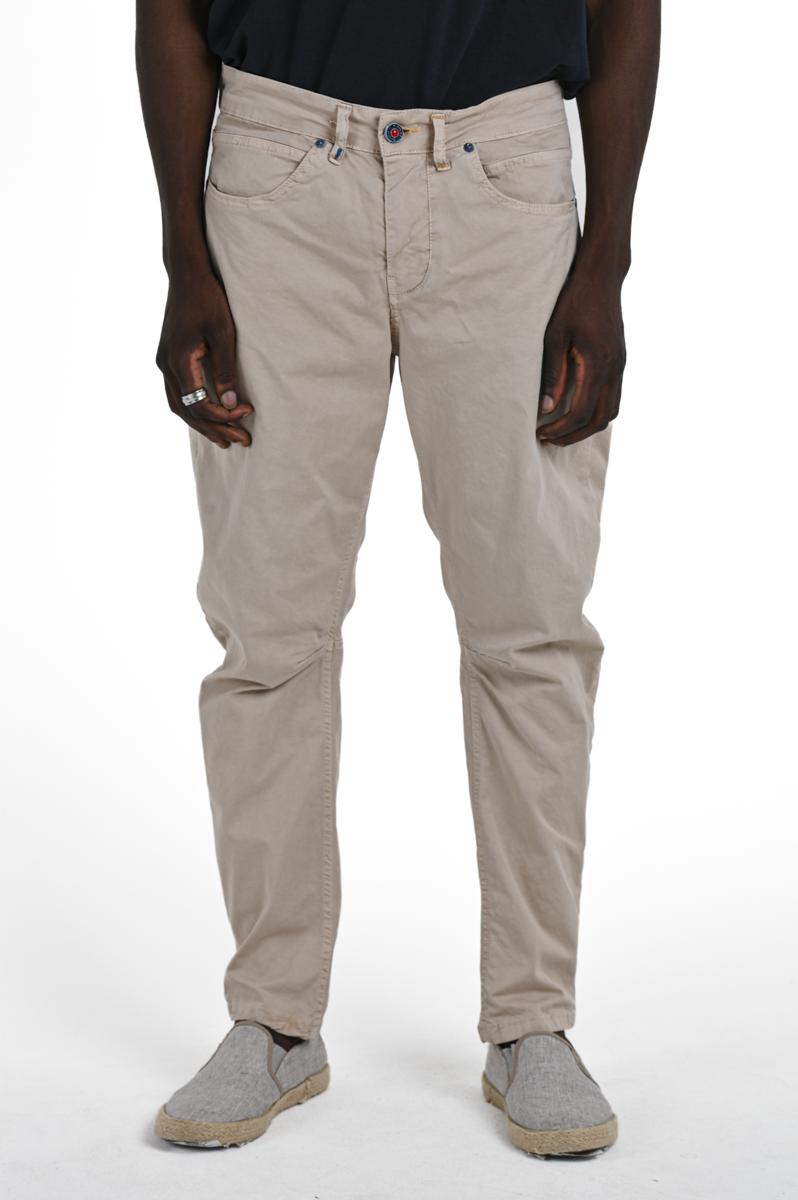 Pantaloni tapered Lawer Beige SS24