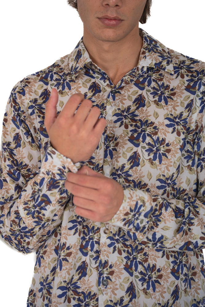 Regular Low Viscose Shirt Pattern 3 SS25
