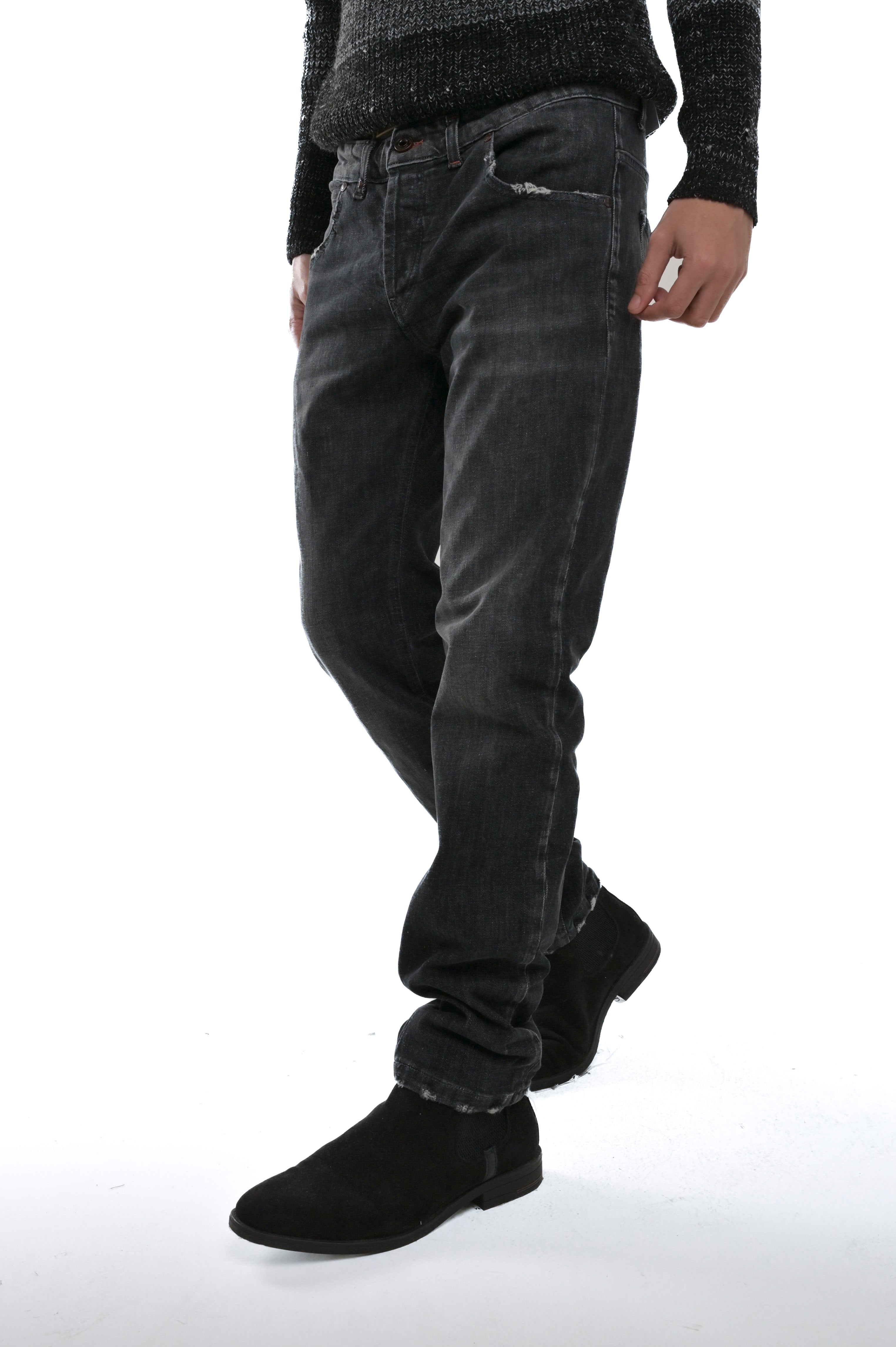 Jeans regular Guzman Blk AI18 FW24/25