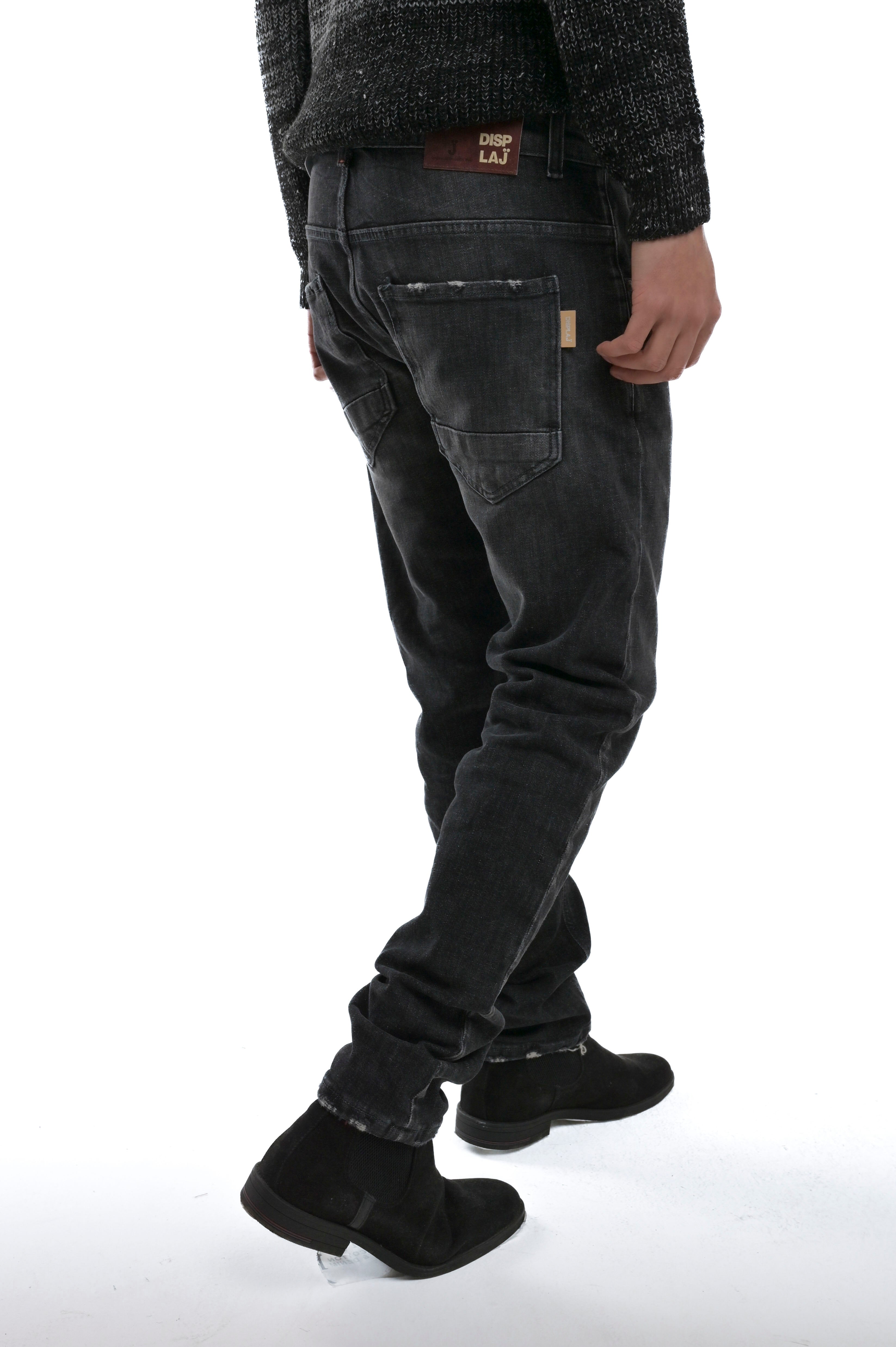 Jeans regular Guzman Blk AI18 FW24/25