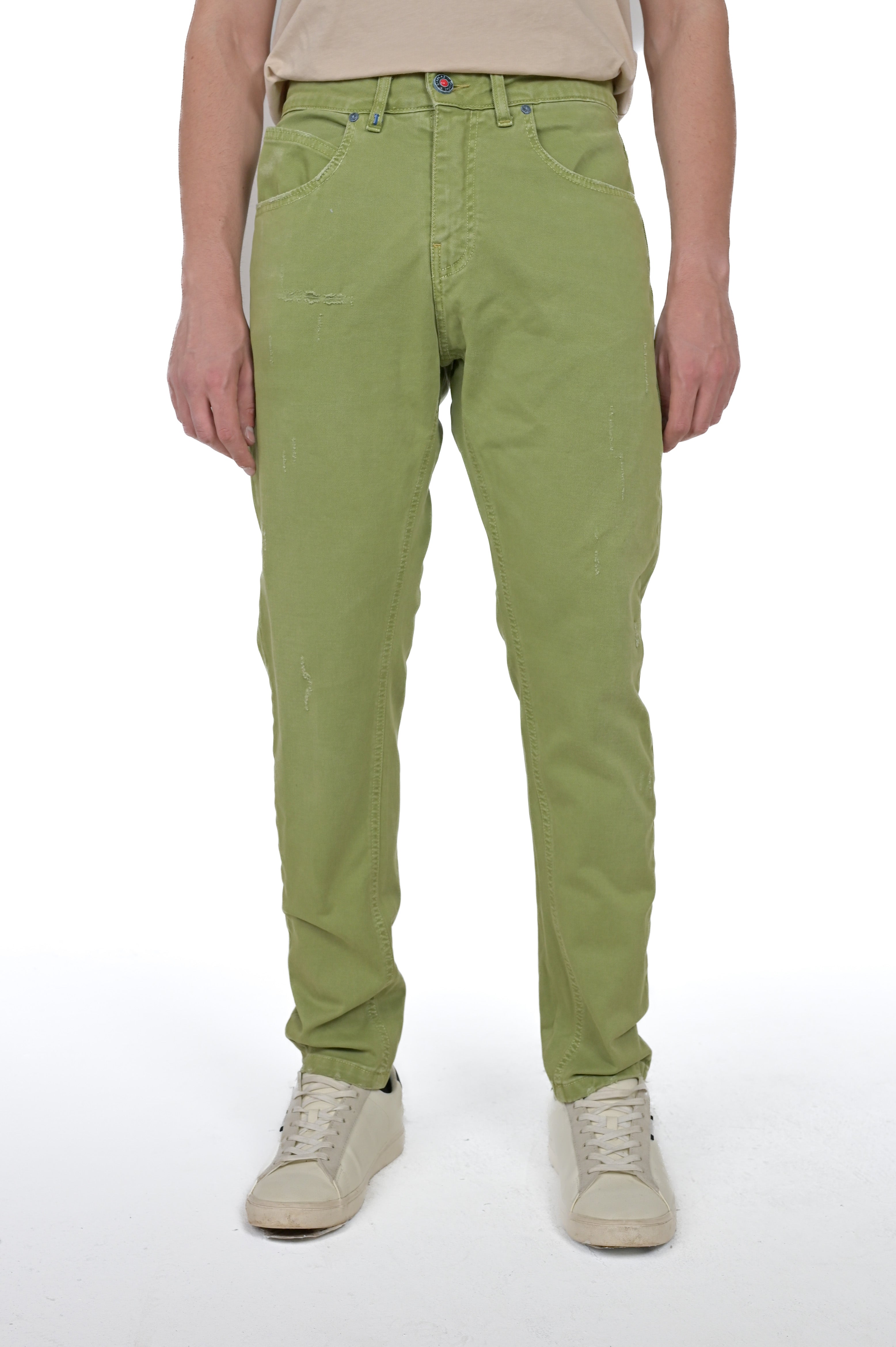 Pantaloni in cotone regular Kong M1 FW24/25