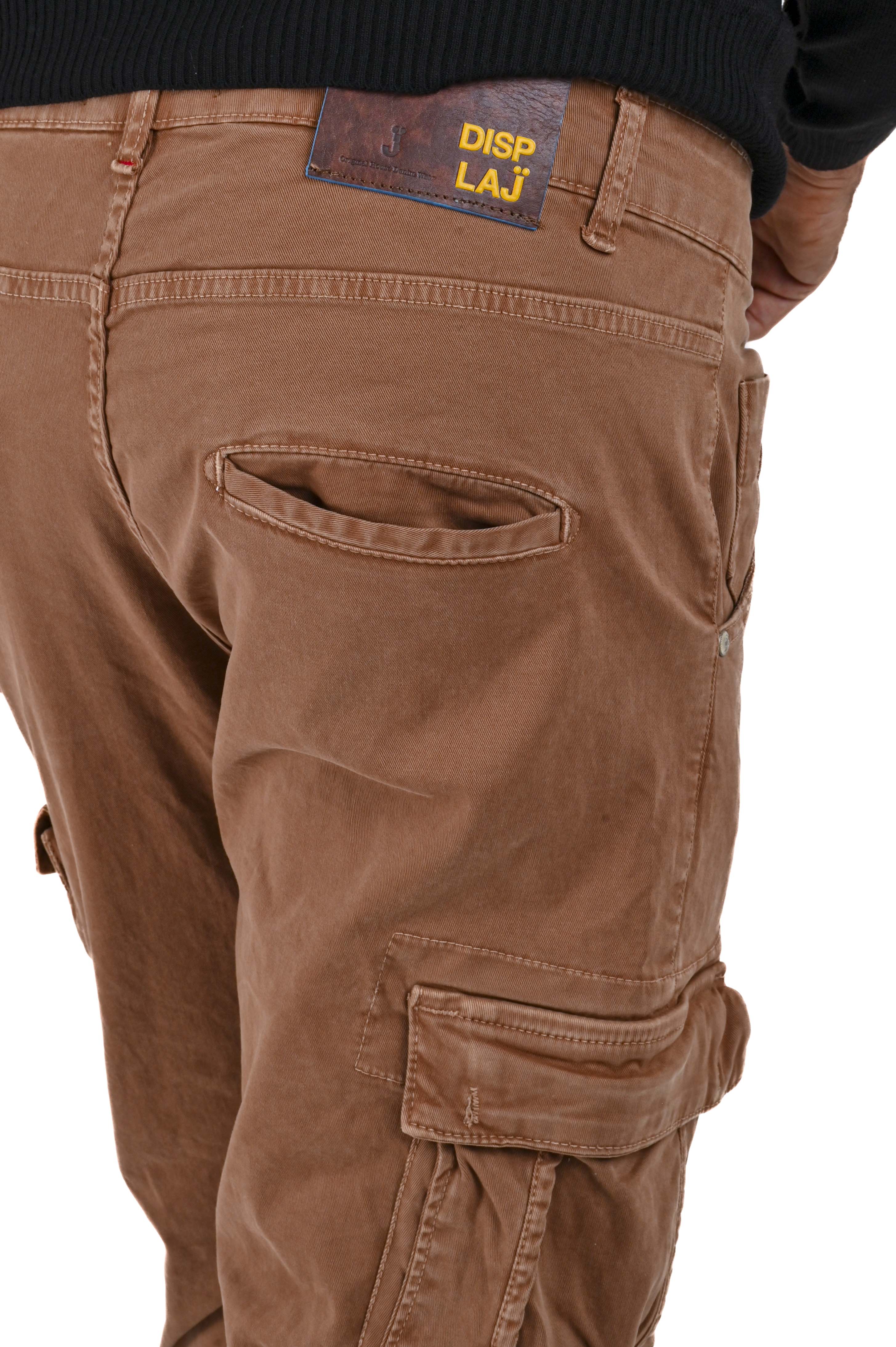 Pantaloni in cotone regular Marktas caramello FW24/25