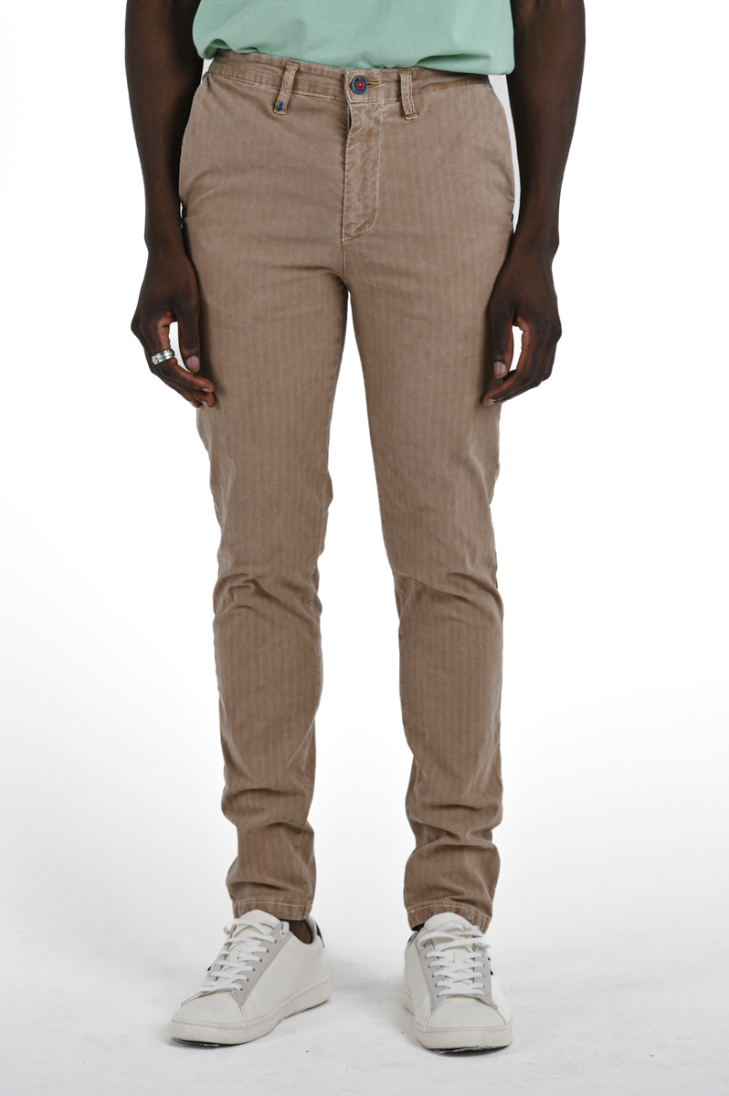 Pantaloni slim Sonic S.B. Beige SS24