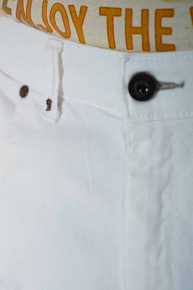 Bermuda in cotone regular GIS e24 Bianco SS26