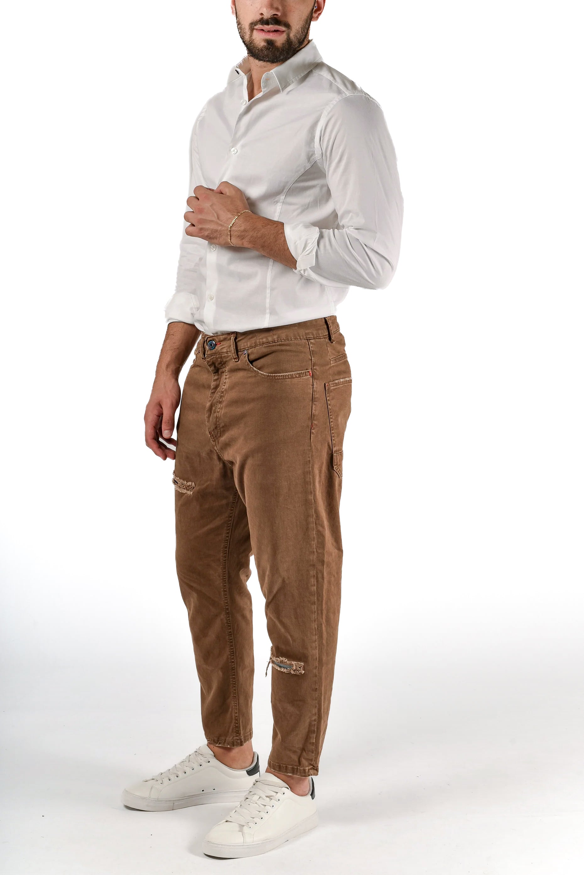 Pantaloni in cotone loose Pop FW 21/22