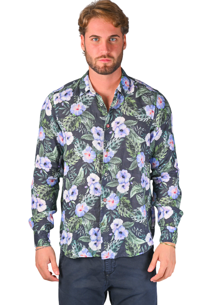 Regular Low Pattern 1 SS22 Cotton Shirt