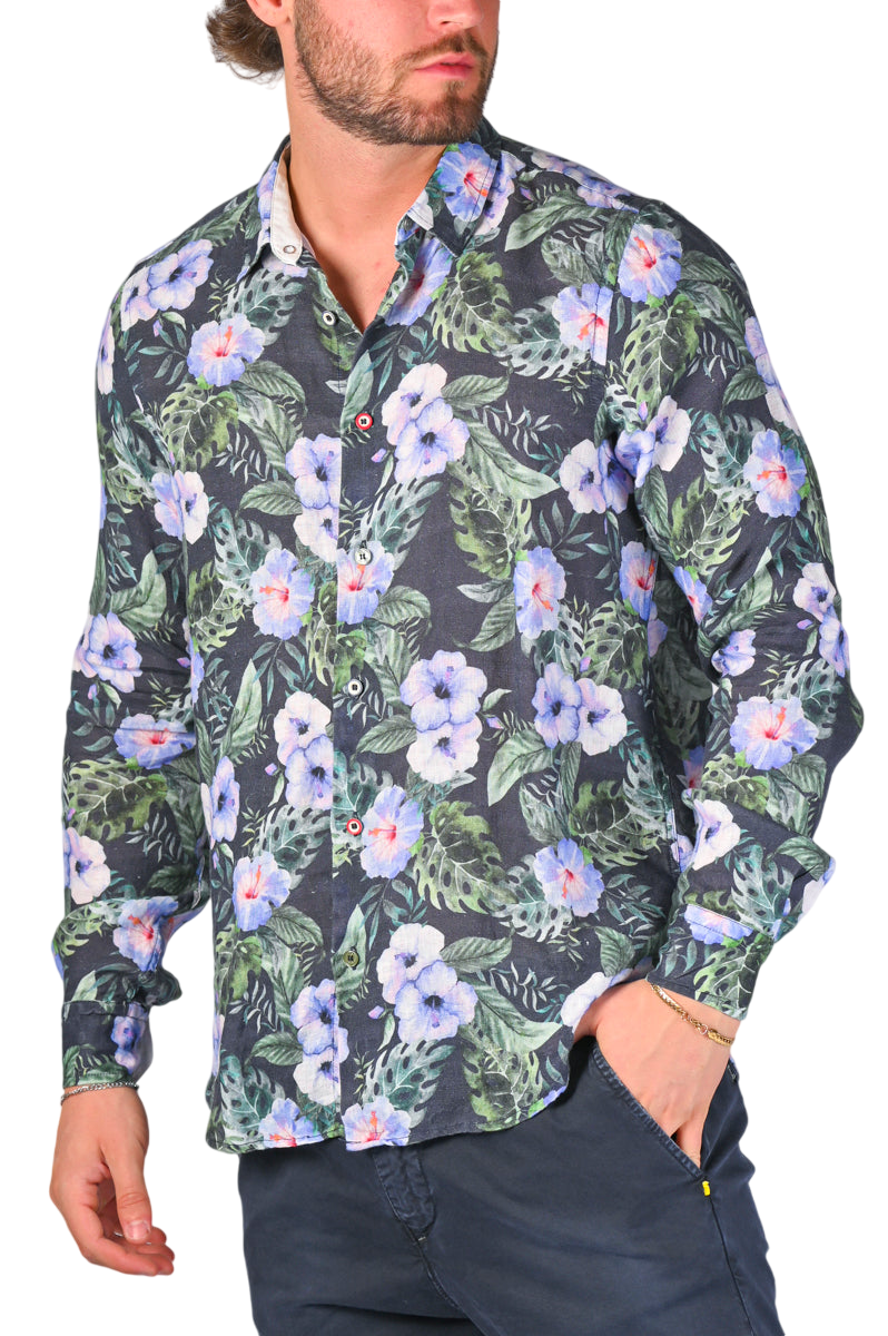 Regular Low Pattern 1 SS22 Cotton Shirt