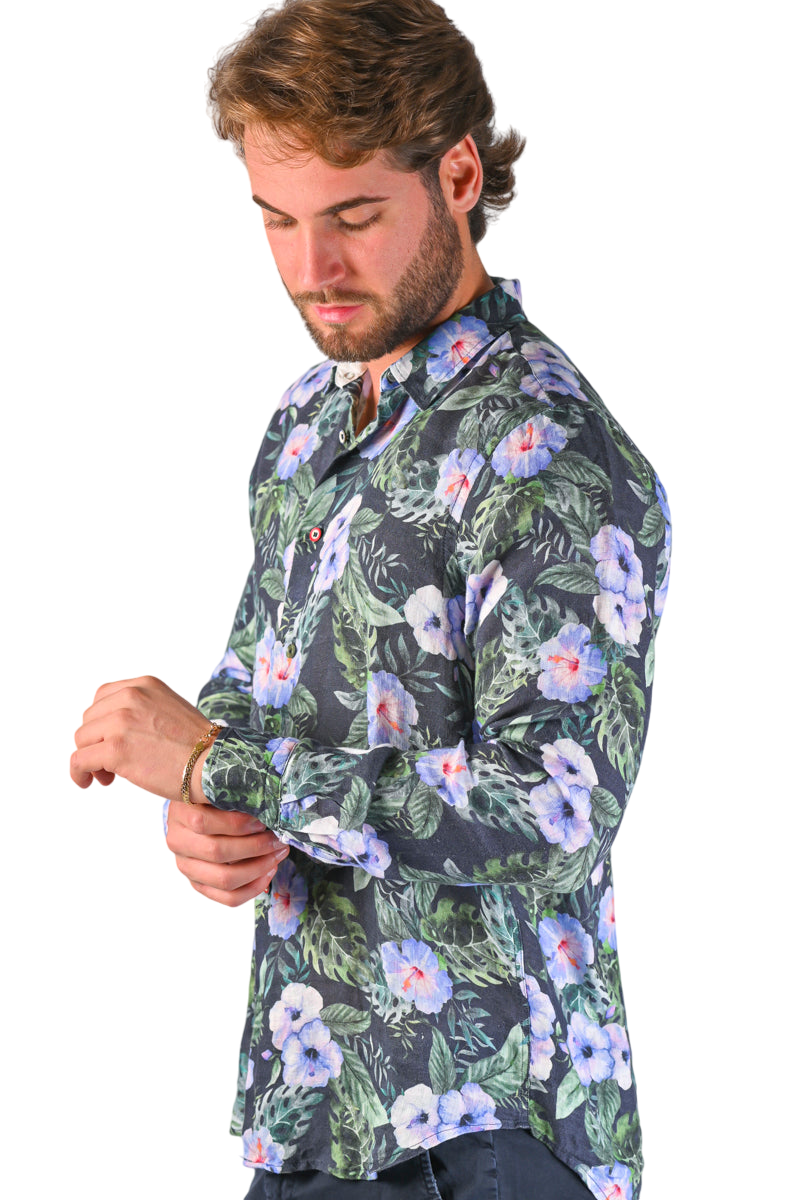 Regular Low Pattern 1 SS22 Cotton Shirt