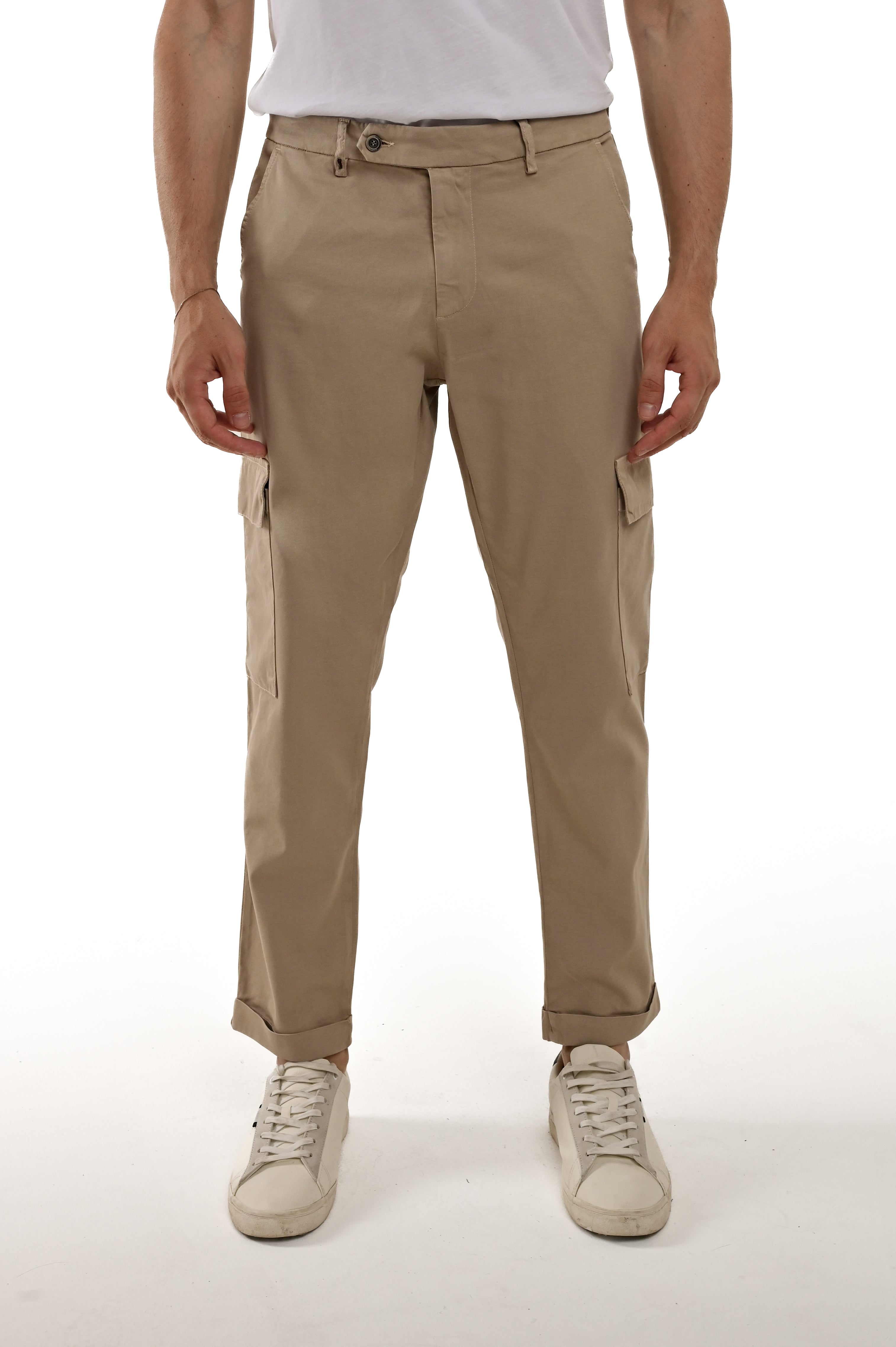 Pantaloni Classici regular Ace Blind beige SS25