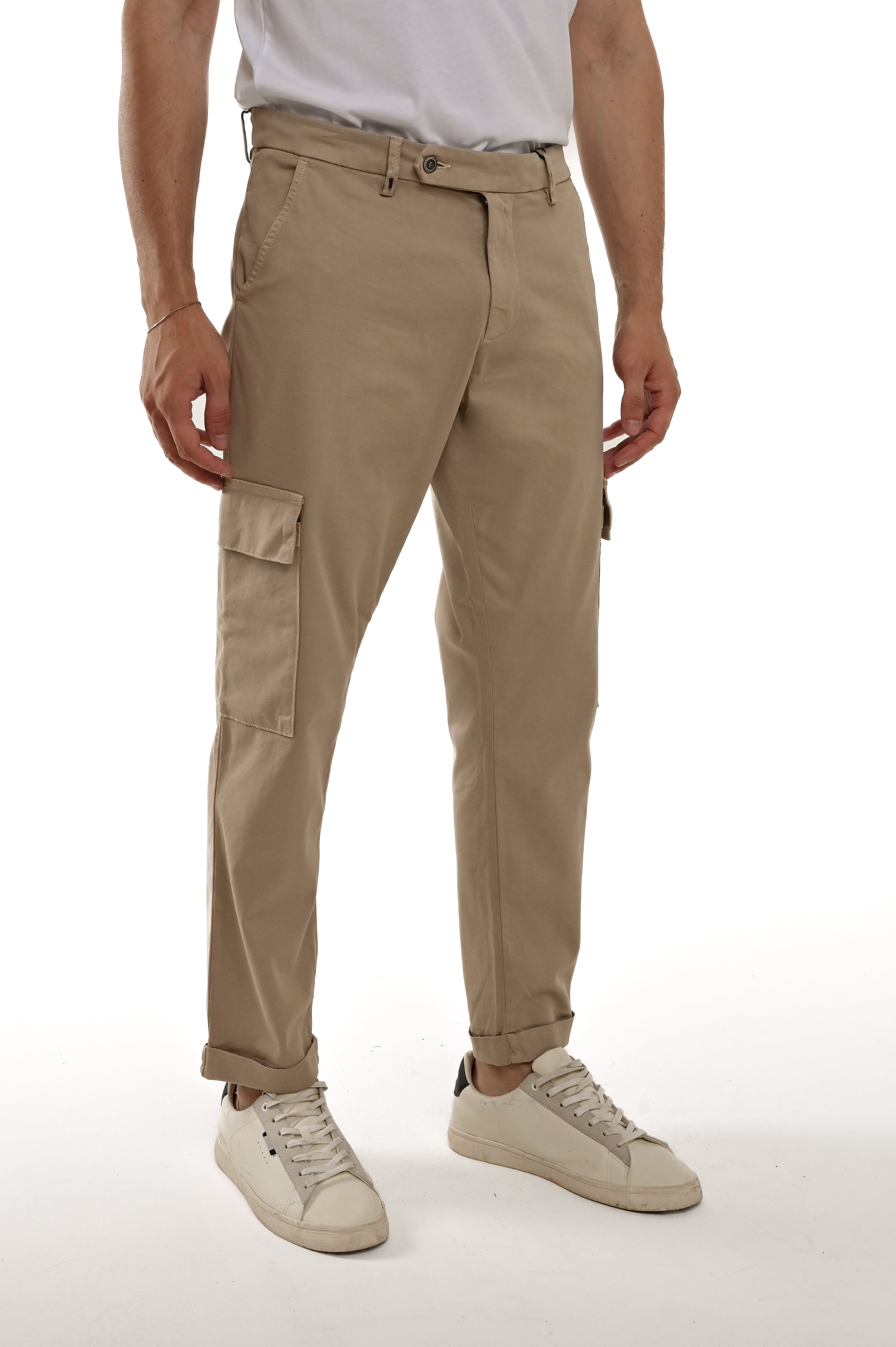 Pantaloni Classici regular Ace Blind beige SS25