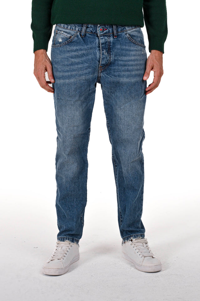 Jeans uomo regular fit New wolf 4189 - Displaj