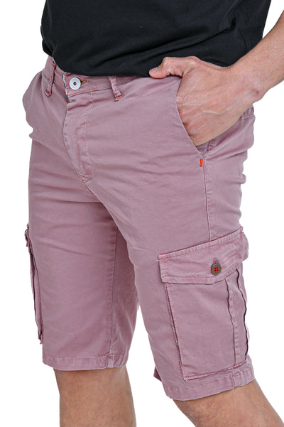 Bermuda in cotone slim Sonic Tascone Rosa SS24