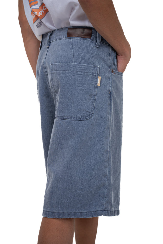 Bermuda in denim baggy Bross Bull SS26
