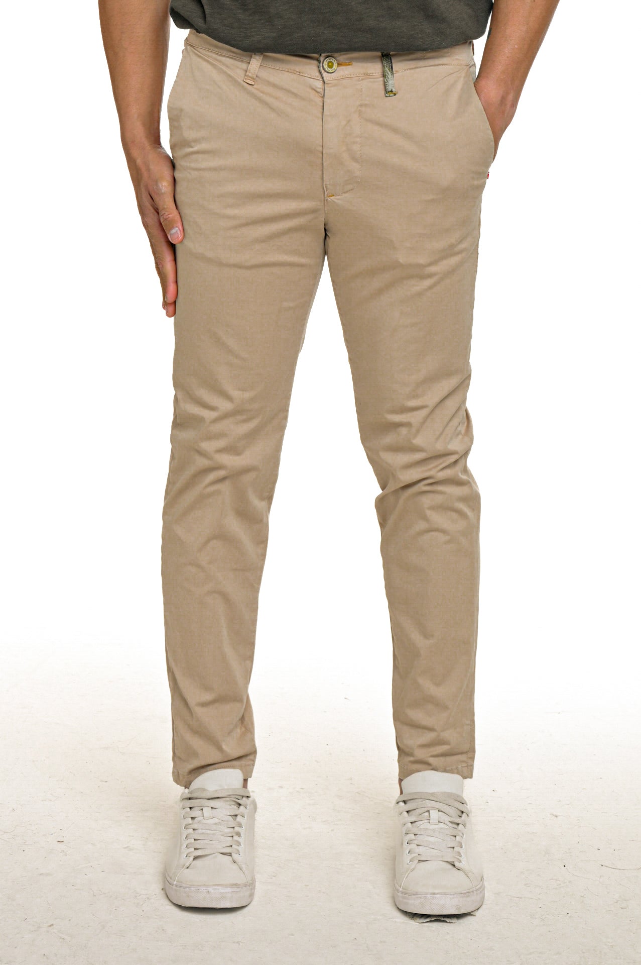 Pantaloni in cotone slim Sonic Raso SS23