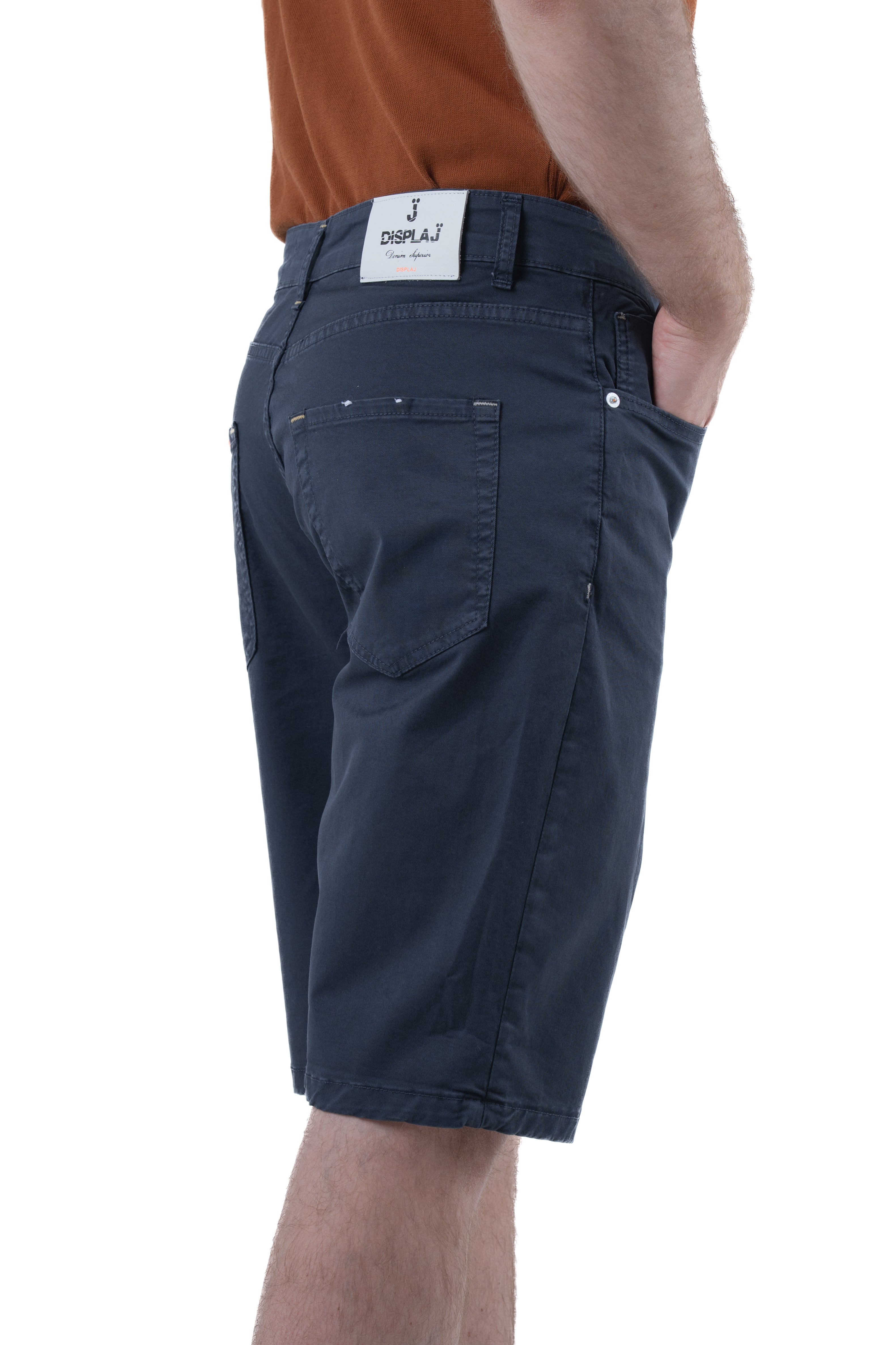 Bermuda in cotone loose Frutta Old blu SS26