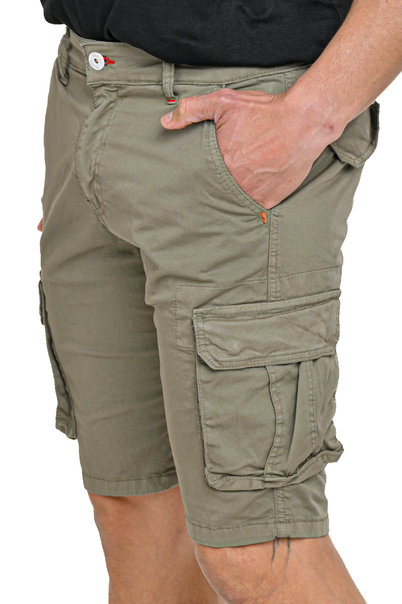 Roy Green Slim Cotton Bermuda Shorts SS24