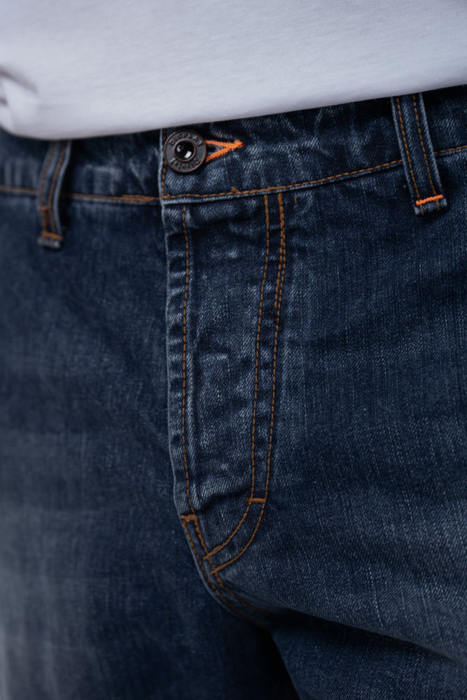 Bermuda in denim slim Walter 2619 SS26