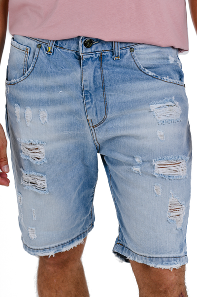 Bermuda in denim regular GIS PRE24 SS25