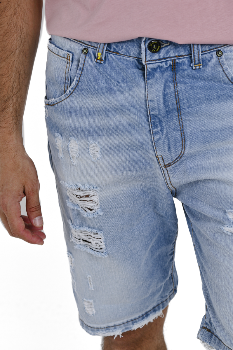 Bermuda in denim regular GIS PRE24 SS25