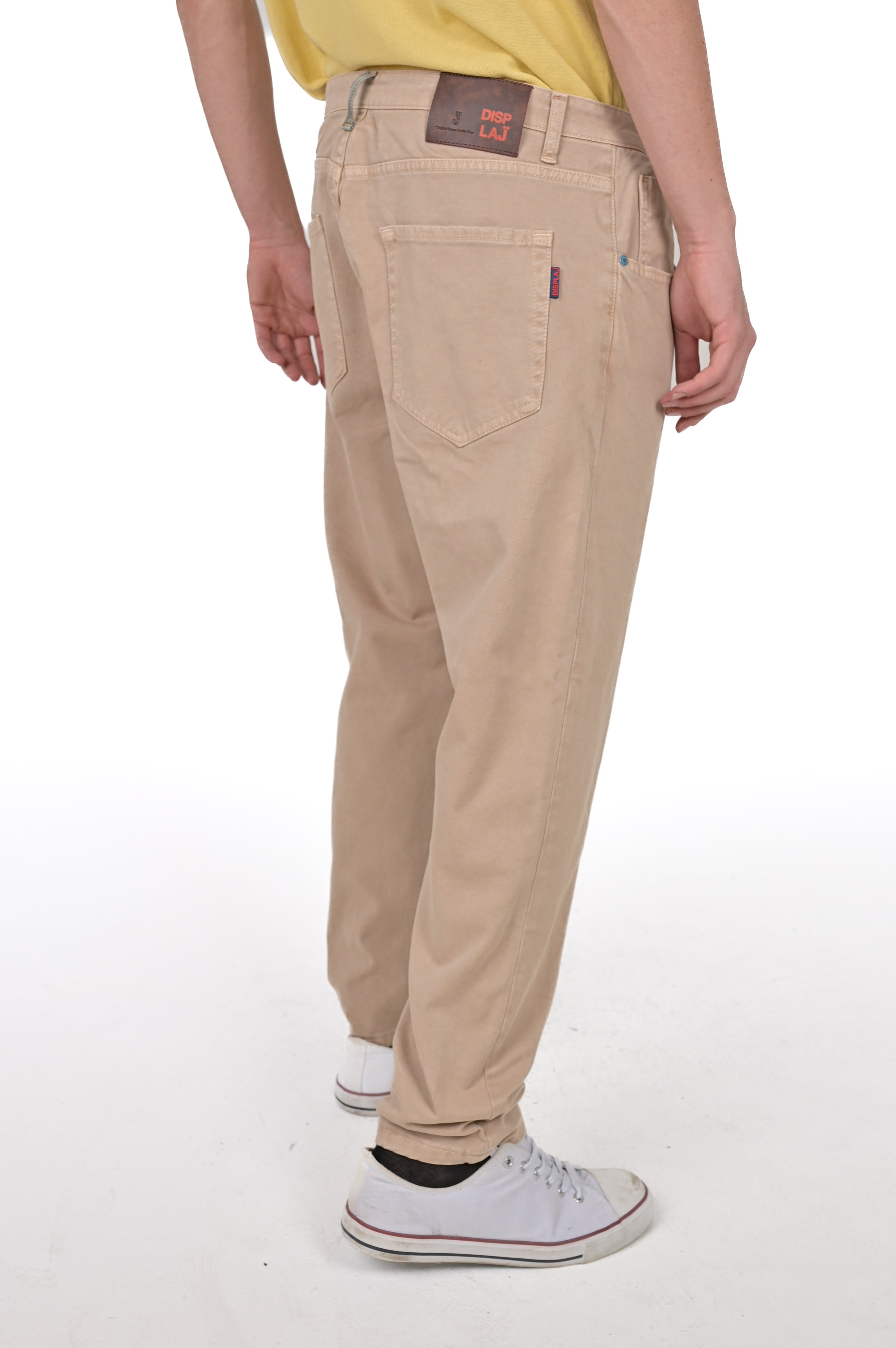 Pantaloni slim Life Libeccio beige SS24