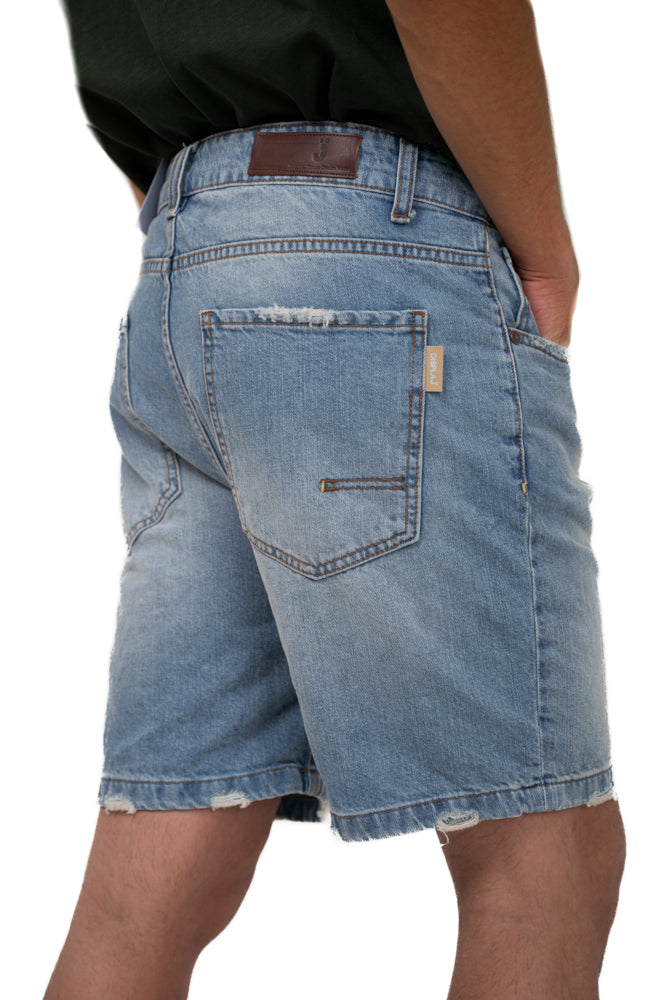 Bermuda in denim regular Lobo 265 SS26