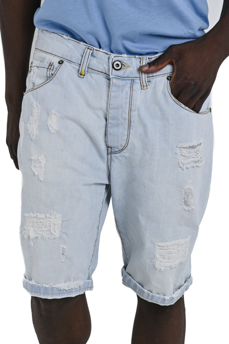 New Wolf PR 113 SS25 regular denim shorts