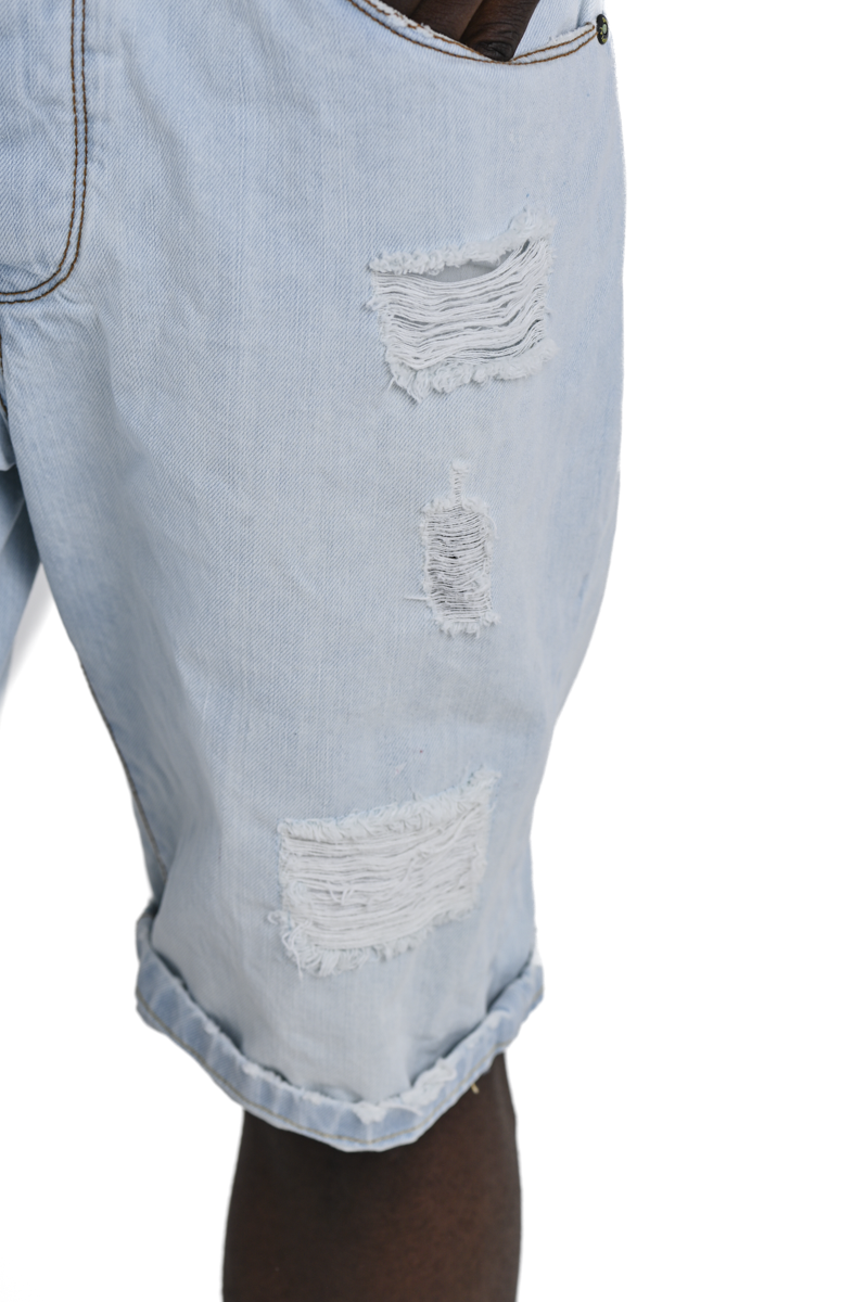 New Wolf PR 113 SS25 regular denim shorts