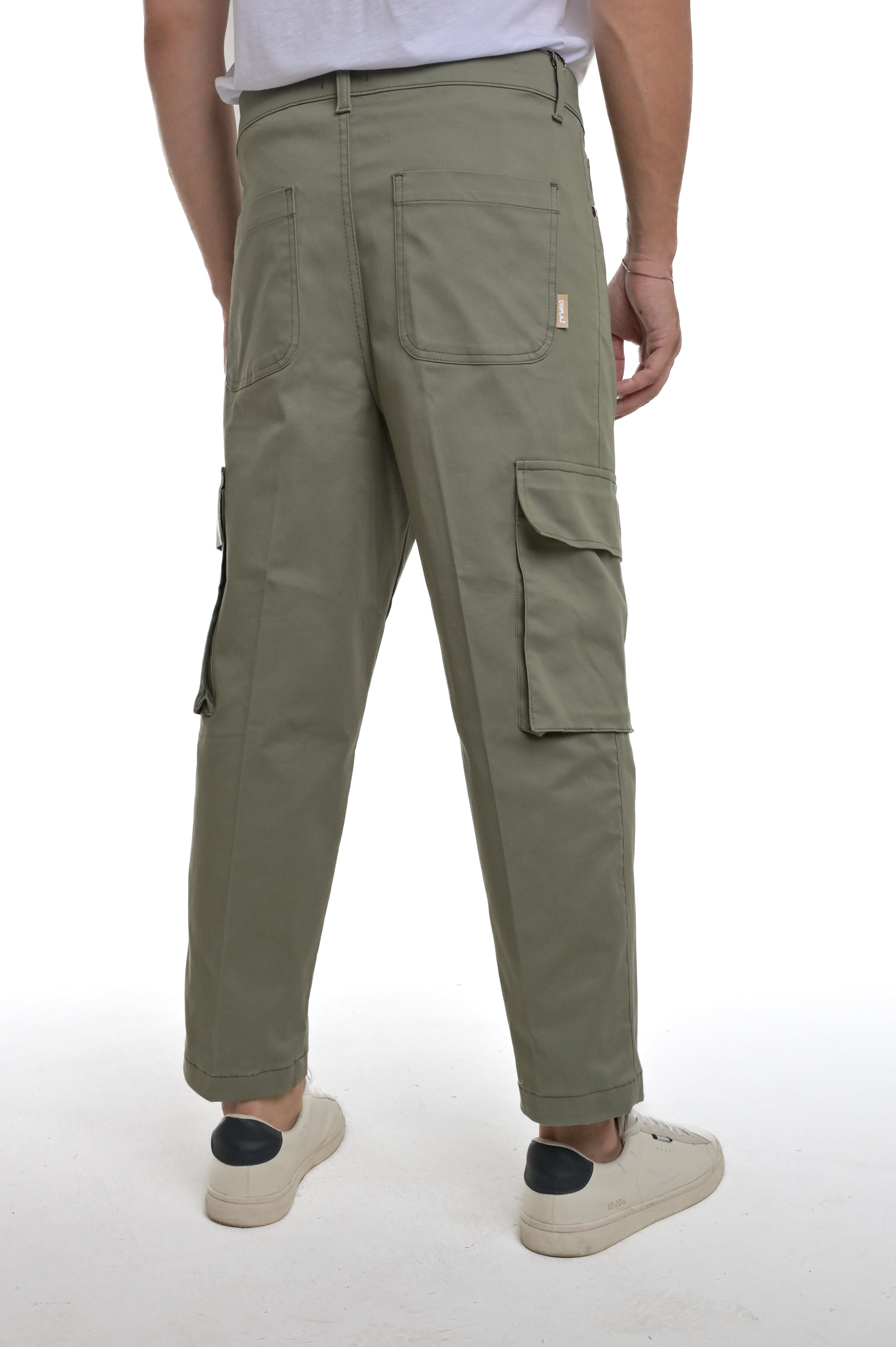 Pantaloni Classici regular Rock Tascone verde SS25