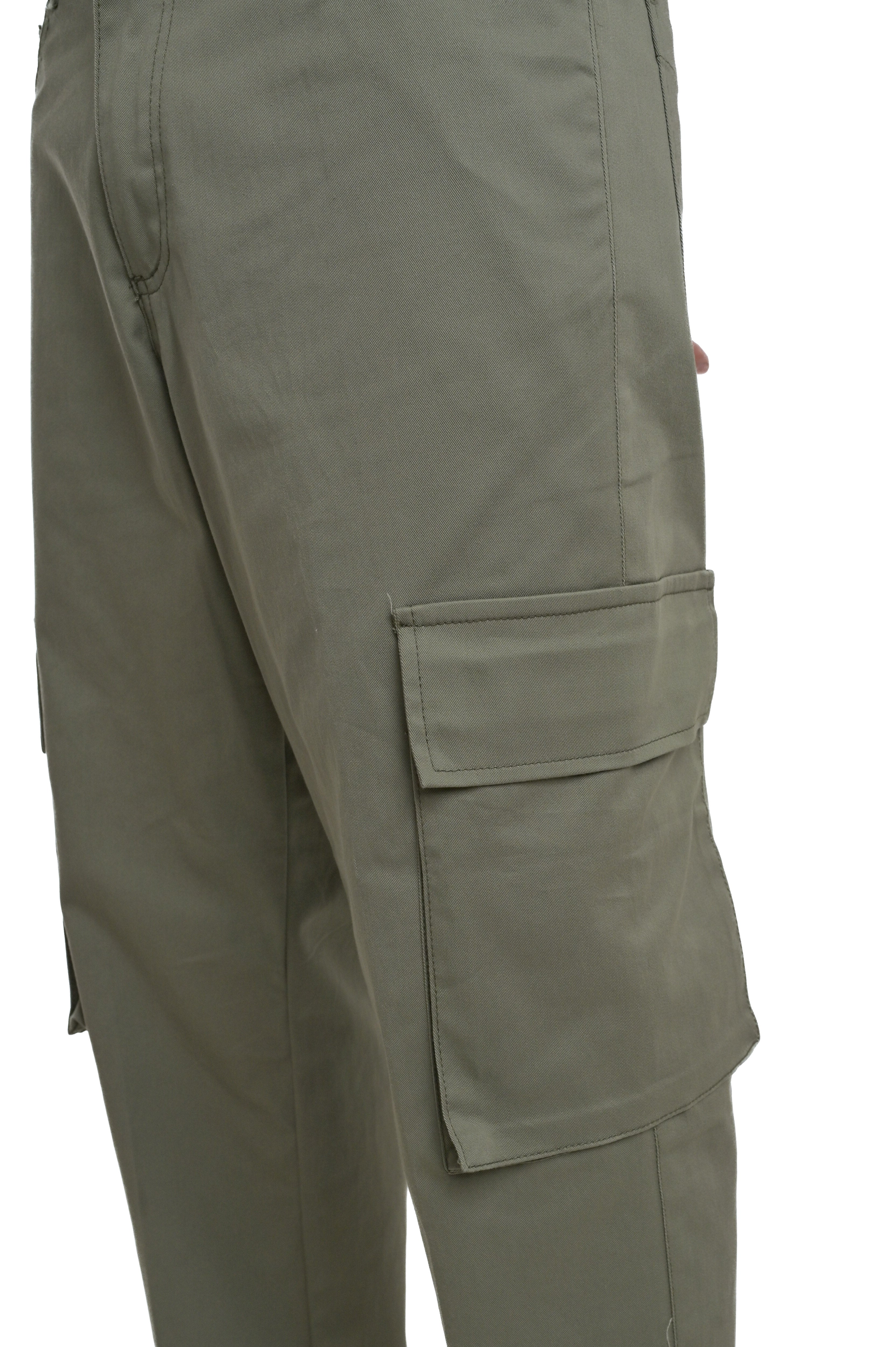 Pantaloni Classici regular Rock Tascone verde SS25