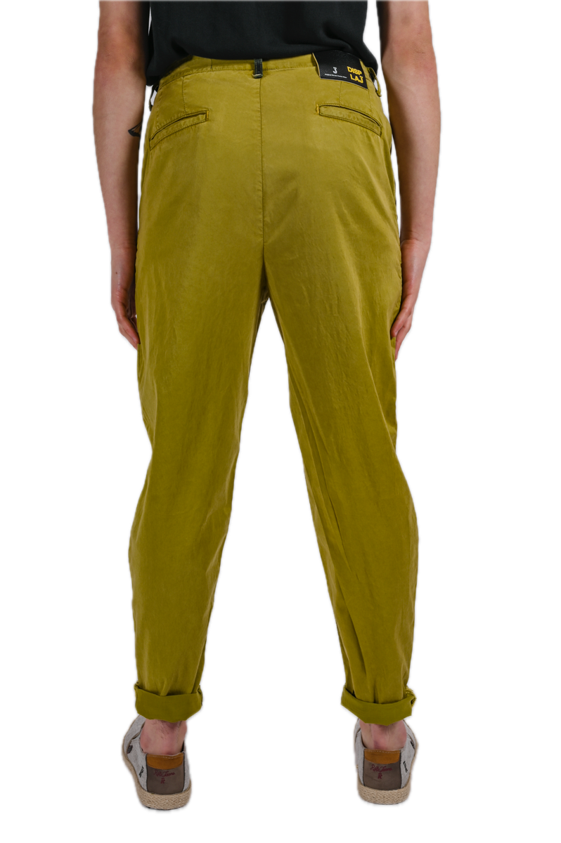 Pantaloni Regular Jacob Verde Acido SS22