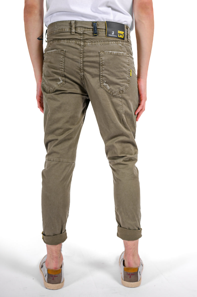 Pantaloni in cotone tapered Kron AM3 SS22