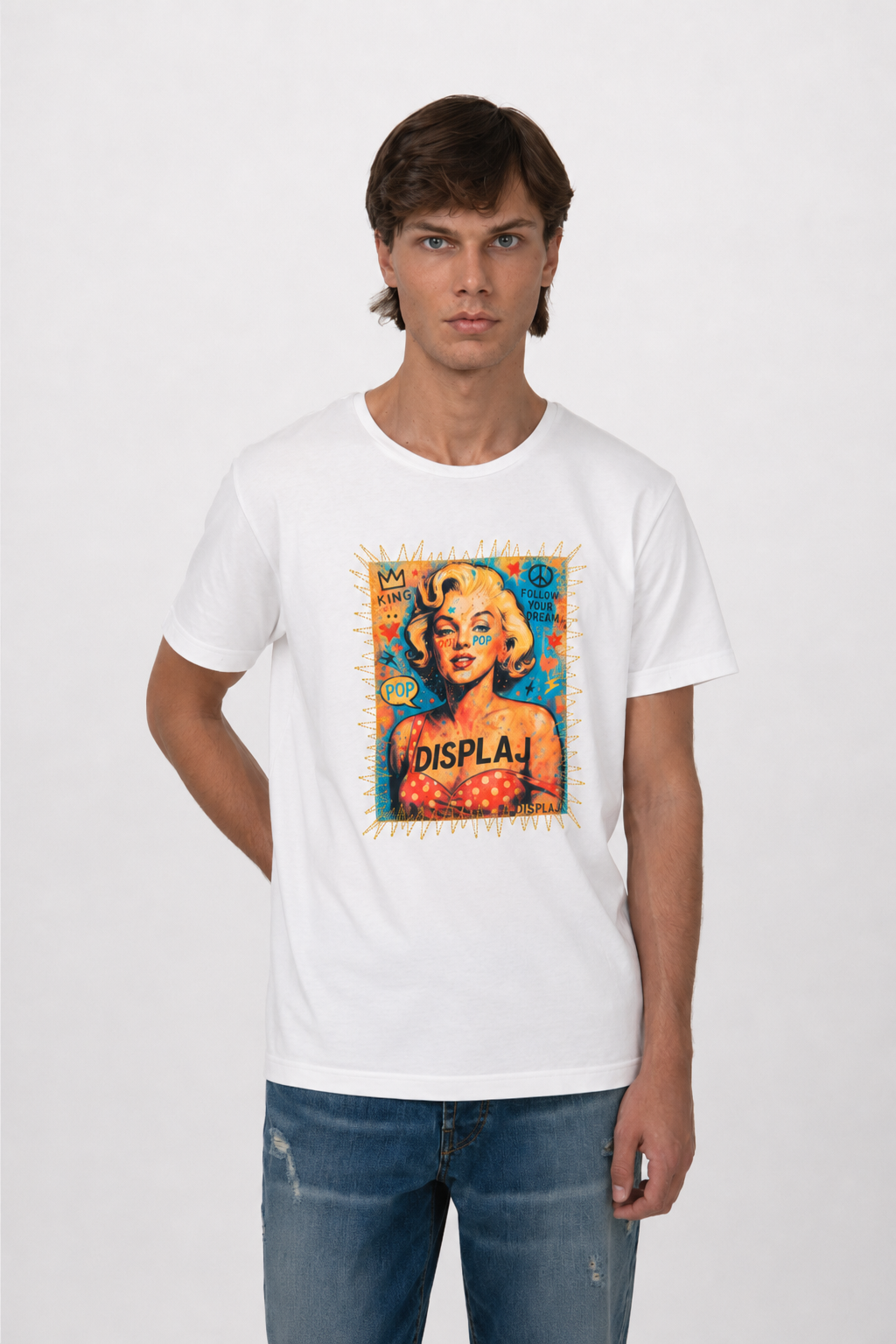SS25 white Gin Tonic regular t-shirt