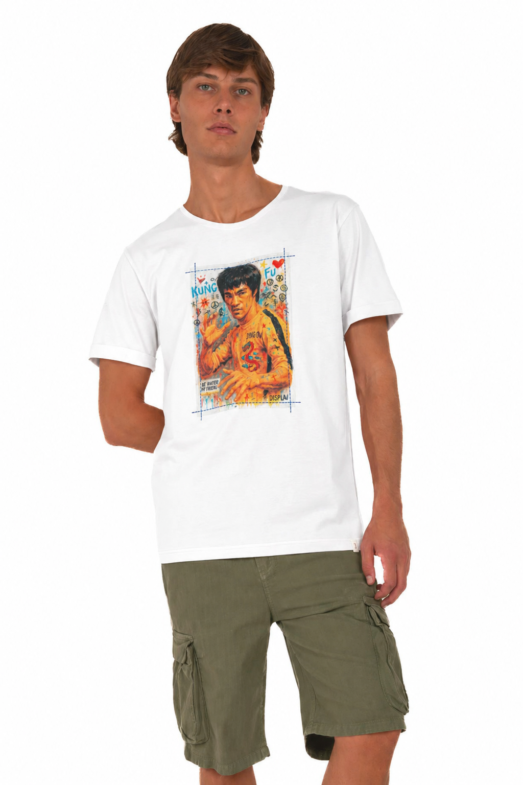 SS25 white Gin Tonic regular t-shirt