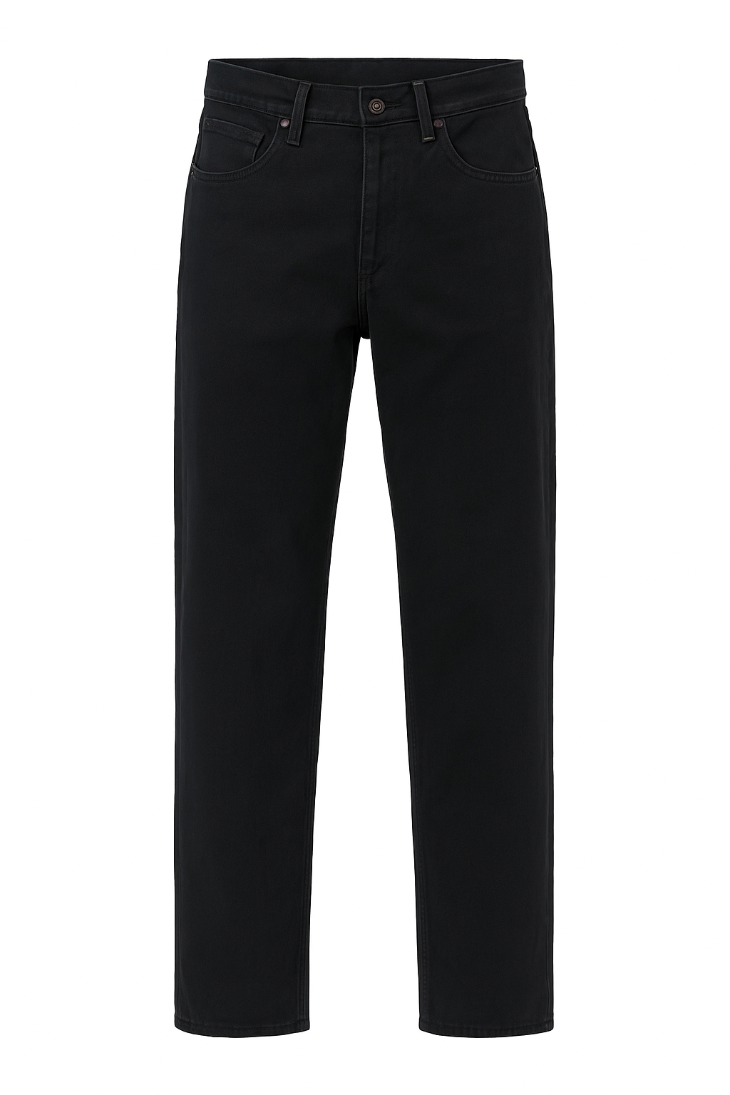 Loose Dick Cotton Trousers Black FW24/25