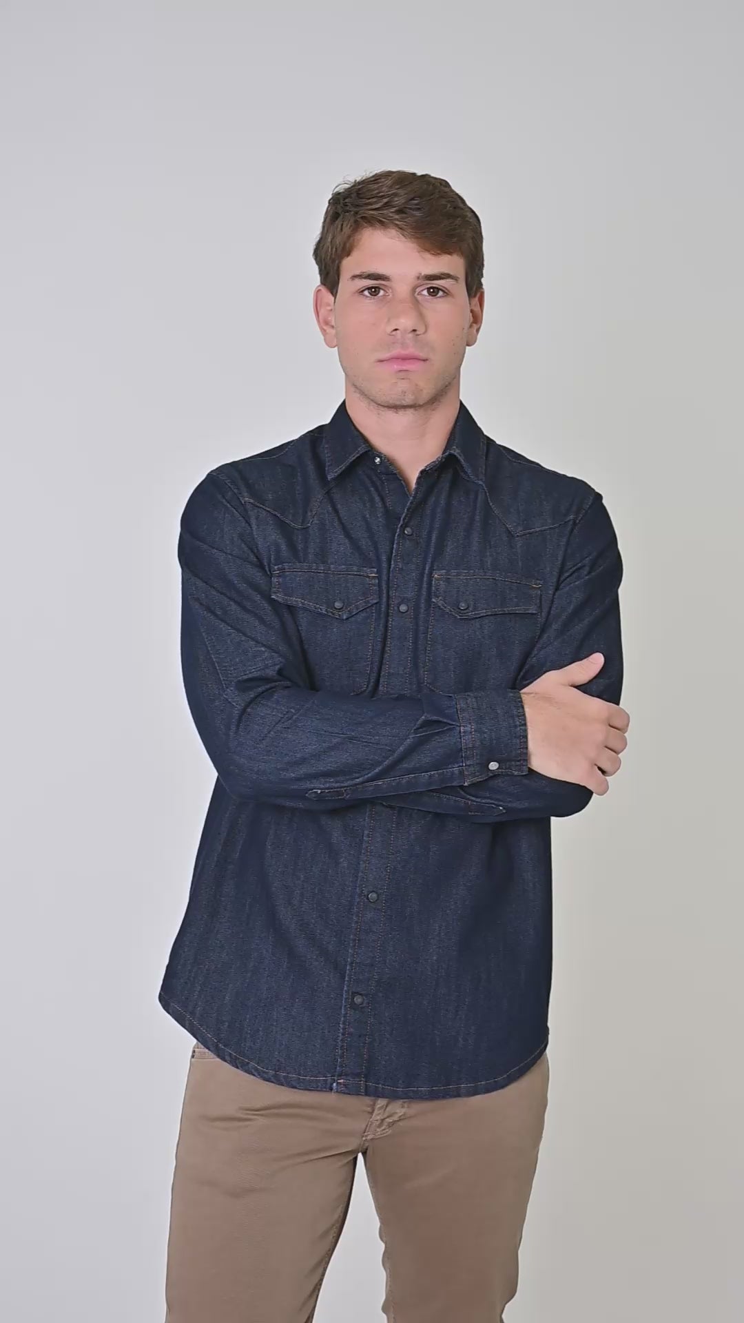 Camicia Denim regular Spy BC