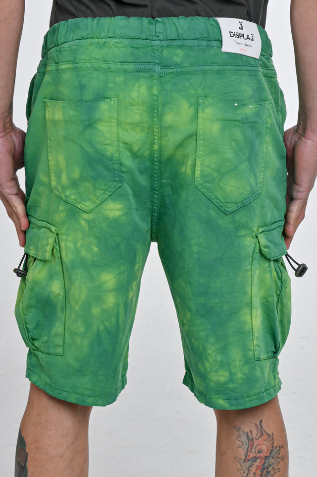 Men's cotton Bermuda shorts STAND TAI AND AI - Displaj
